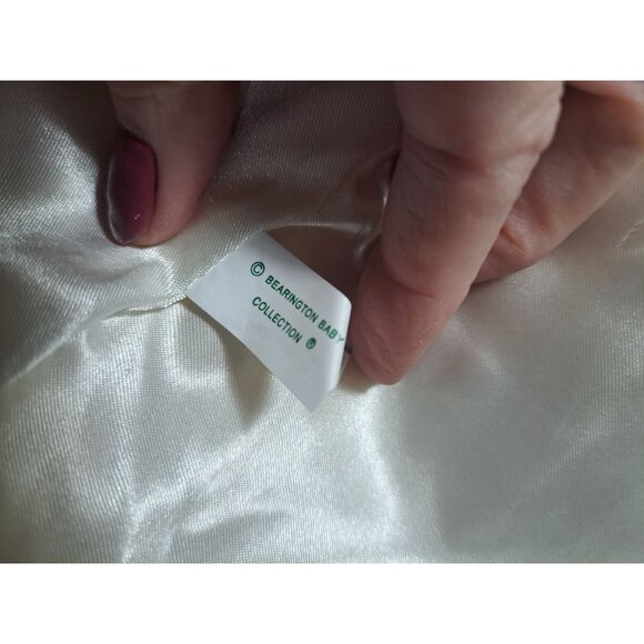 Bearington Baby Collection Lamby Coat Hood Soft Fleece Ages 6-12 Months Cream - Picture 7 of 11